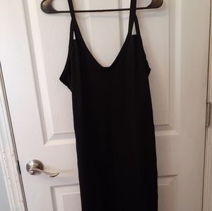 Black cocktail dress